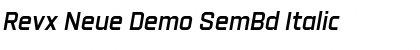 Download Revx Neue Demo SemBd Font