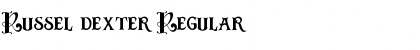 Download Russel dexter Font Download Russel dexter Font