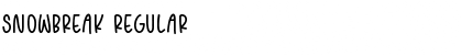 SNOWBREAK Font