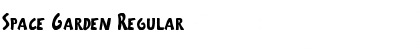 Space Garden Font
