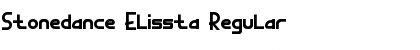 Stonedance Elissta Font