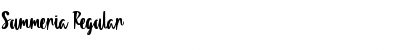 Download Summeria Font Download Summeria Font