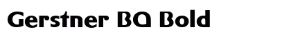 Gerstner BQ Bold preview