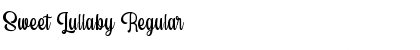 Sweet Lullaby Font