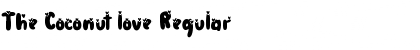 Download The Coconut love Font Download The Coconut love Font