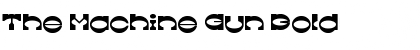 Download The Machine Gun Font