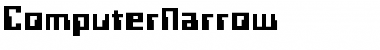 ComputerNarrow Normal Font