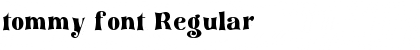 Download tommy font Font Download tommy font Font