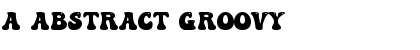 a Abstract Groovy Regular Font