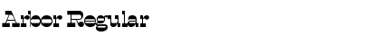 Arbor Font