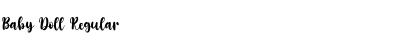 Baby Doll Font