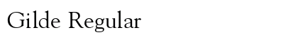 Gilde Regular Preview