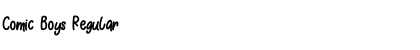 Comic Boys Font