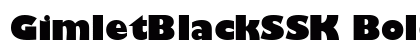 GimletBlackSSK Bold preview