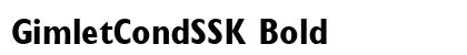GimletCondSSK Bold Preview