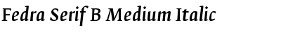 Fedra Serif B Font