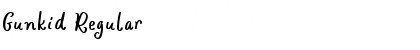 Gunkid Font
