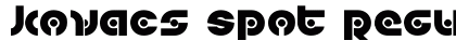 Kovacs Spot Regular preview