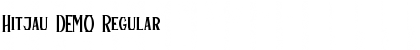 Download Hitjau DEMO Font Download Hitjau DEMO Font
