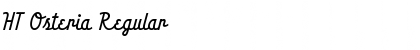 Download HT Osteria Font Download HT Osteria Font
