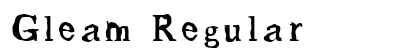 Gleam Regular preview