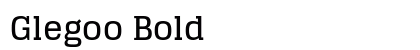 Glegoo Bold preview