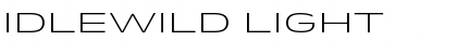 Idlewild Light Font