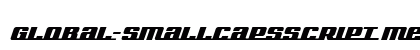 Global-SmallCapsScript Medium preview