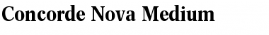 Concorde Nova Font