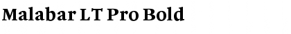 Download Malabar LT Pro Font Download Malabar LT Pro Font