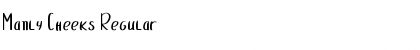Download Manly Cheeks Font Download Manly Cheeks Font
