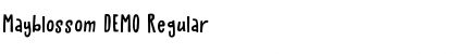 Mayblossom DEMO Font
