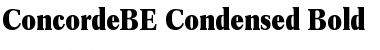 ConcordeBE-Condensed Font