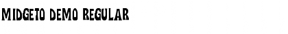 Midgeto DEMO Font