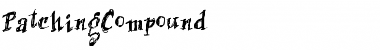 PatchingCompound Regular Font