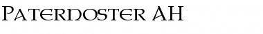 Paternoster AH Regular Font
