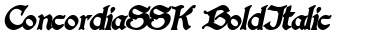 ConcordiaSSK Font