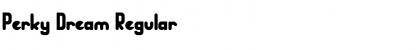 Download Perky Dream Font
