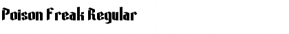 Poison Freak Font