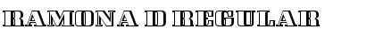 Download Ramona D Font Download Ramona D Font