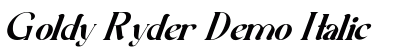 Goldy Ryder Demo Italic