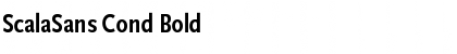 Download ScalaSans Cond Font