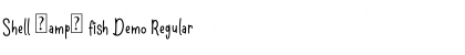 Shell & fish Demo Font
