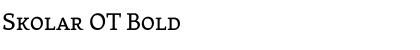 Skolar OT Font