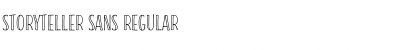 Storyteller Sans Regular Font