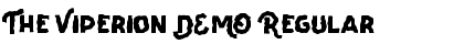 Download The Viperion DEMO Font Download The Viperion DEMO Font