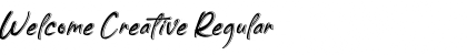 Download Welcome Creative Font Download Welcome Creative Font