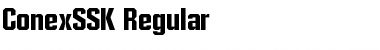 ConexSSK Font