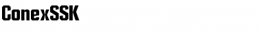 ConexSSK Font