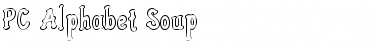 PC Alphabet Soup Regular Font